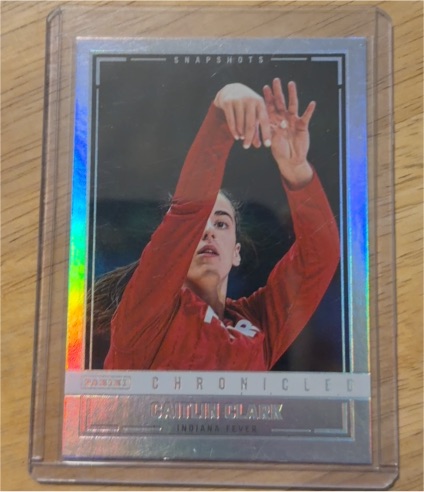 2025 Panini Chronicled Snapshots #94 Caitlin Clark — front