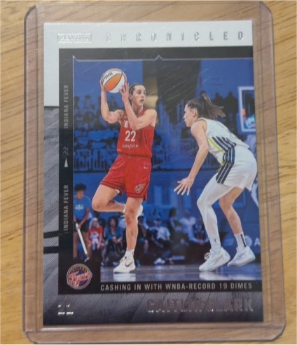 2025 Panini Caitlin Clark Chronicled #6 Indiana Fever — front