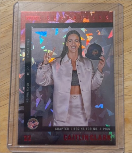 2025 Panini Chronicled #60 Caitlin Clark — front