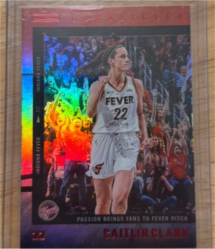2025 Panini Chronicled WNBA #22 Caitlin Clark — front