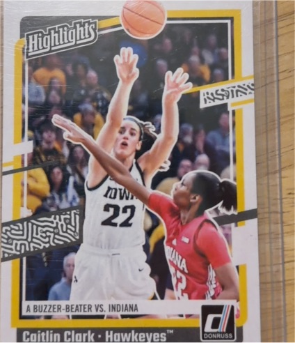 2024 Panini Caitlin Clark Collection Highlights #H6 Caitlin Clark — front
