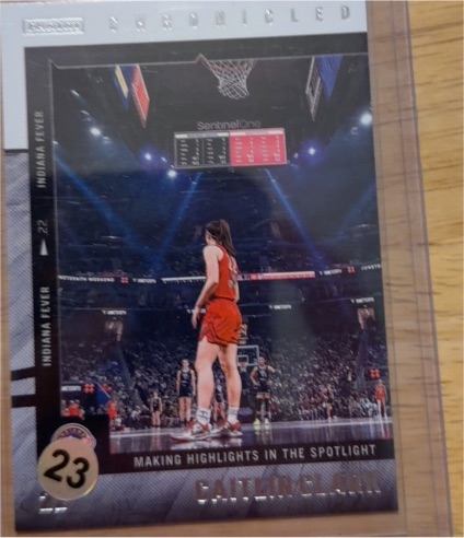 2025 Panini Chronicled #42 Caitlin Clark — front
