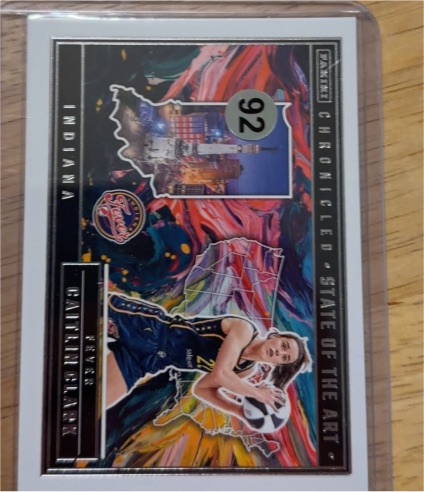 2025 Panini Chronicled State of the Art #92 Caitlin Clark — front