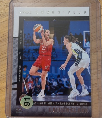 2025 Panini Chronicled #6 Caitlin Clark — front