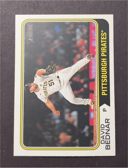 2023 Topps Heritage High Number #547 David Bednar — front