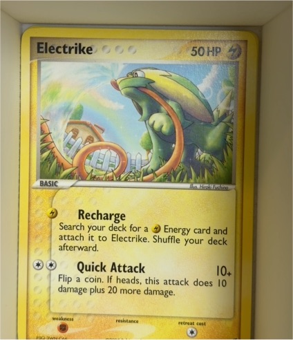 2005 Pokemon EX Deoxys #60 Electrike — front
