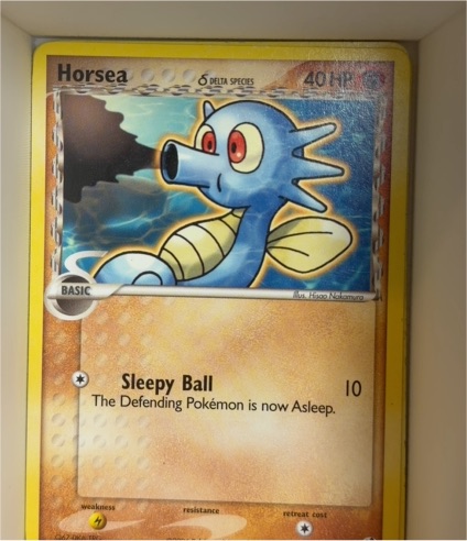 2006 EX Dragon Frontiers #50 Horsea — front