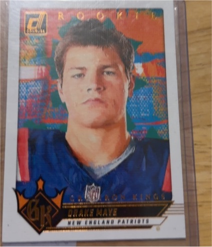 2024 Panini Donruss Gridiron Kings #3 Drake Maye — front