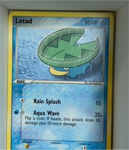 2005 Pokemon EX Deoxys #63 Lotad — front