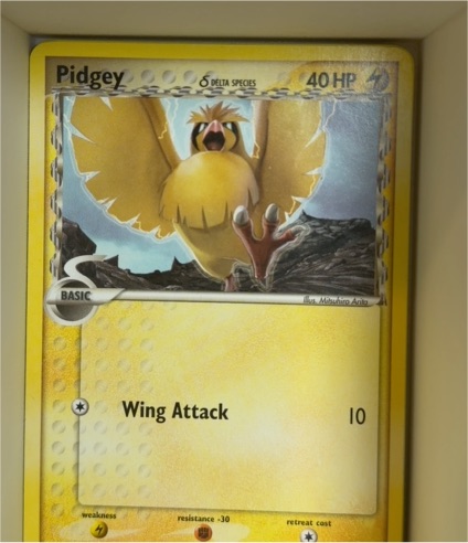 2006 Pokémon EX Holon Phantoms #77 Pidgey Delta Species — front