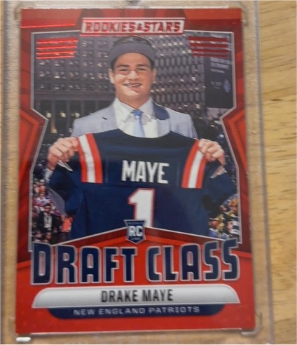 2024 Panini Rookies & Stars Draft Class #DC-DME Drake Maye — front