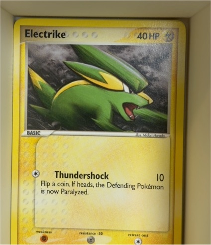 2006 Pokémon EX Holon Phantoms #64 Electrike — front