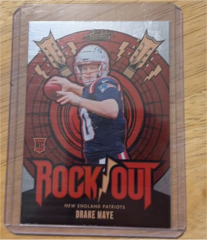 2024 Panini Absolute #RO-DME Drake Maye — front