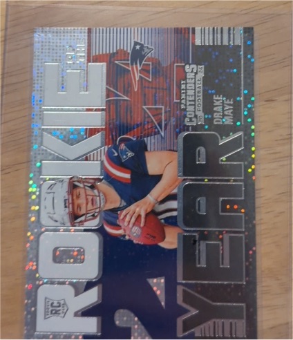 2024 Panini Contenders Rookie of the Year #ROTY Drake Maye — front