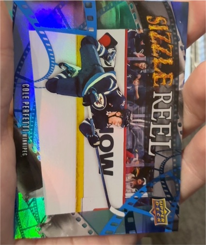 2025-26 Upper Deck Series 1 #SR-34 Cole Perfetti — front