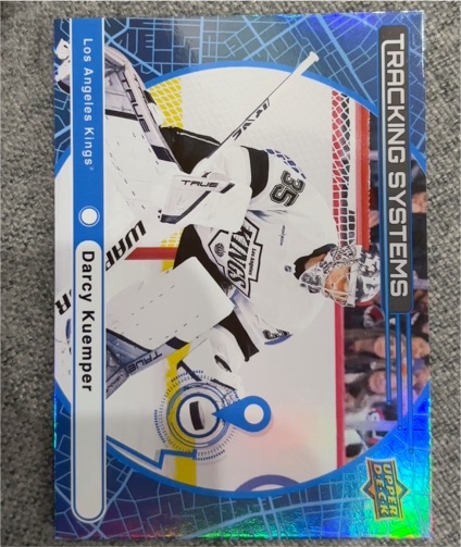2025-26 Upper Deck #TS-21 Darcy Kuemper Tracking Systems — front