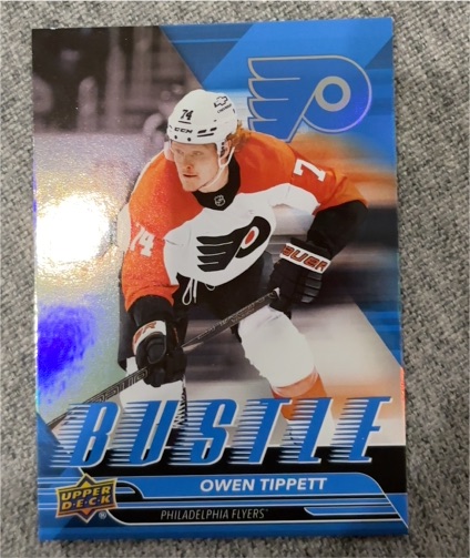 2025-26 Upper Deck Series 1 #B-1 Owen Tippett Bustle — front
