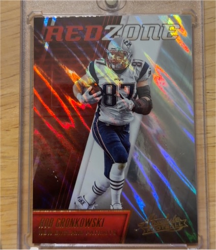 2016 Panini Absolute Red Zone #21 Rob Gronkowski — front