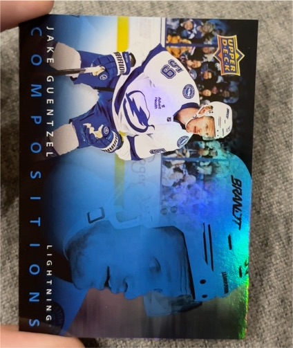 2025-26 Upper Deck Series 1 #CMP-30 Jake Guentzel Compositions Lightning — front