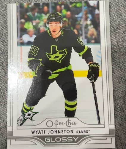2025-26 Upper Deck O-Pee-Chee Glossy #OG-24 Wyatt Johnston — front