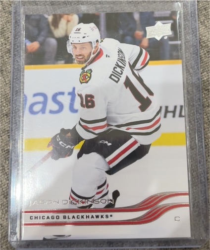 2025-26 Upper Deck #33 Jason Dickinson — front