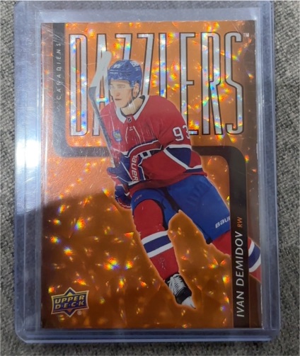 2025-26 Upper Deck Series 1 #DZ-18 Ivan Demidov — front