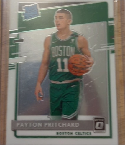 2020-21 Panini Donruss Optic #176 Payton Pritchard — front