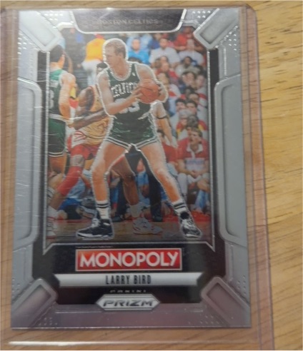 2024-25 Panini Prizm Monopoly #17972 Larry Bird — front