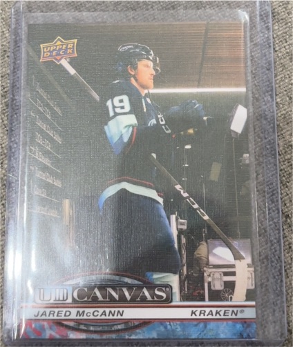 2025-26 Upper Deck Series 1 UD Canvas #C-84 Jared McCann — front