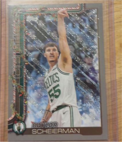 2025-26 Topps Holiday #H5 Baylor Scheierman — front