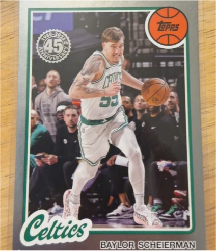 2025-26 Topps #80BK-49 Baylor Scheierman — front
