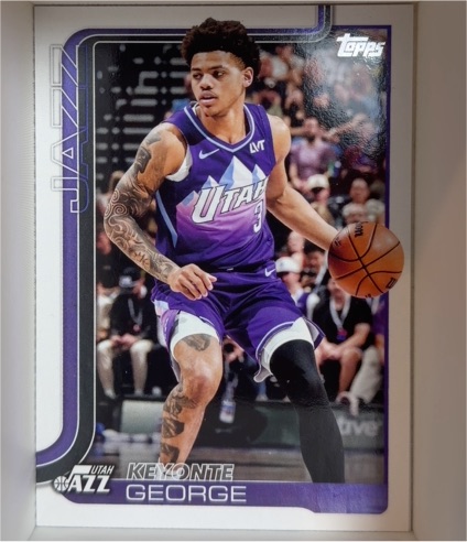 2025-26 Topps #131 Keyonte George — front