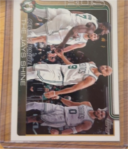 2025-26 Topps #272 Celtics Pride: The Jays Shine — front