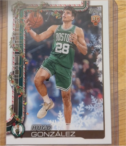 2025-26 Topps Holiday #H188 Hugo González — front