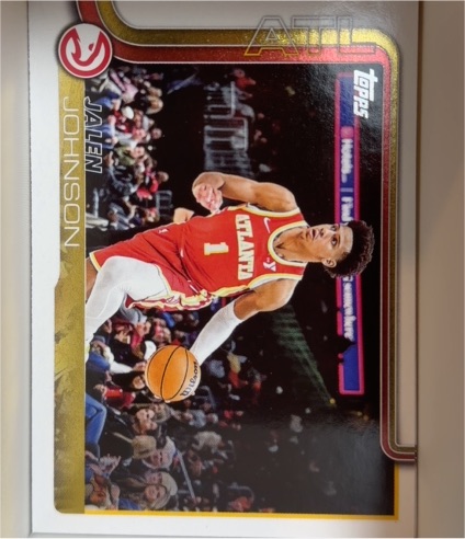 2025-26 Topps #65 Jalen Johnson — front