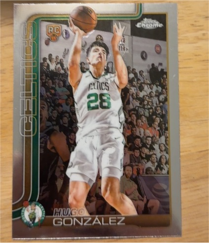 2025-26 Topps Chrome #278 Hugo Gonzalez — front