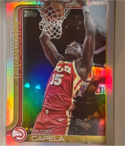 2025-26 Topps #63 Clint Capela — front