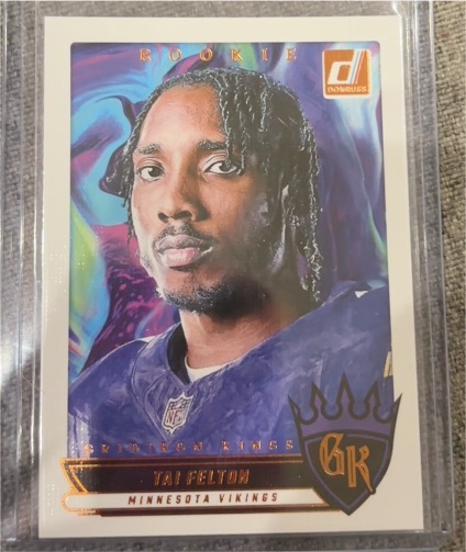 2025 Donruss Gridiron Kings #RGK-TAF Tai Felton — front