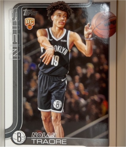 2025-26 Topps #219 Nolan Traore — front