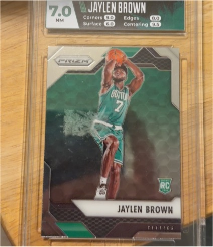2016-17 Panini Prizm #44 Jaylen Brown — front