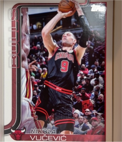 2025-26 Topps #36 Nikola Vučević — front