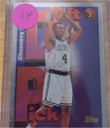 1997-98 Topps Draft Pick #DP3 Chauncey Billups — front
