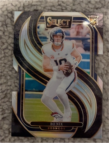 2024 Panini Select Premier Level #117 Bo Nix — front
