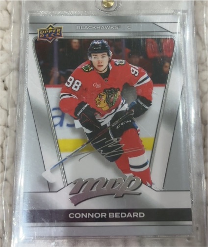 2025-26 Upper Deck MVP #95 Connor Bedard — front