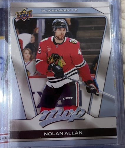 2025-26 Upper Deck MVP #187 Nolan Allan — front