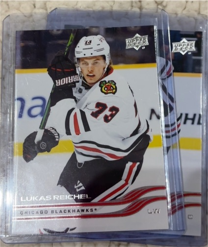 2025-26 Upper Deck Series 1 #34 Lukas Reichel — front