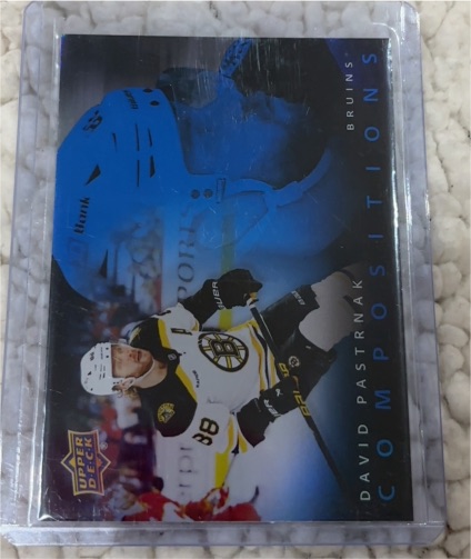 2025-26 Upper Deck Series 1 Compositions #CMP-88 David Pastrnak — front