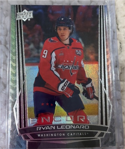 2025-26 Upper Deck Encore #E-76 Ryan Leonard — front