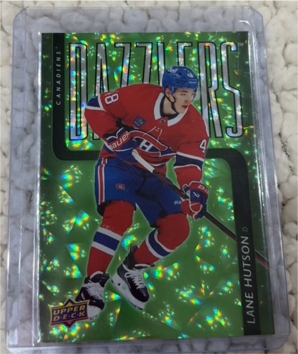 2025 Upper Deck Dazzlers #DZ-39 Lane Hutson — front