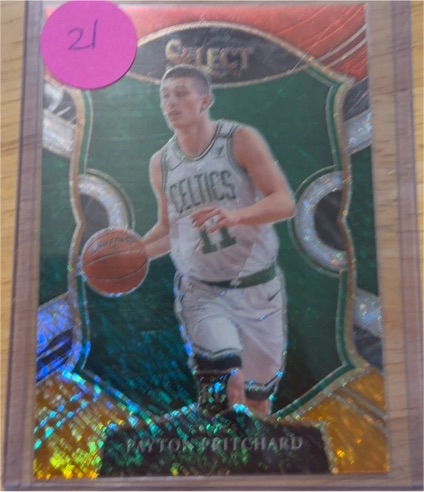 2020-21 Panini Select #86 Payton Pritchard — front